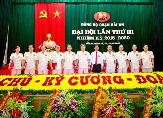 Đại hội Đảng bộ Công an quận Hải An lần thứ IV: Xây dựng lực lượng chính quy, toàn diện, bảo vệ vững chắc trật tự an toàn xã hội
